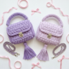 Lavender Dreams Chunky Crochet Purse Free Pattern