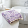 Lavender Dreams Hexagon Throw Free Crochet Pattern