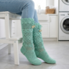 Mint Seafoam Crochet Lace Boots Free Pattern