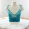Ocean Blue Crochet Summer Top Free Pattern