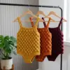 Autumn Harvest Puff Stitch Bodysuit Free Pattern
