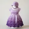 Lavender Ombré Baby Dress Free Crochet Pattern