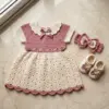 Rose Garden Baby Dress Set Free Crochet Pattern