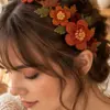 Autumn Berry Headband Crochet Pattern