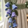 Bluebell Curtain Tieback Crochet Pattern