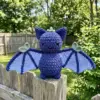 Blueberry Bat Amigurumi Free Crochet Pattern