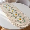 Daisy Garden Diamond Runner Crochet Pattern