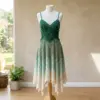Forest Fern Fairy Dress Free Crochet Pattern