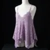 Lavender Dream Lace Overlay Top Free Pattern