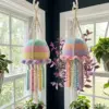 Pastel Rainbow Jellyfish Amigurumi Free Crochet Pattern