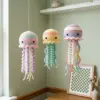 Pastel Rainbow Jellyfish Trio Free Crochet Pattern