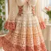 Peach Blossom Lace Dress Crochet Pattern
